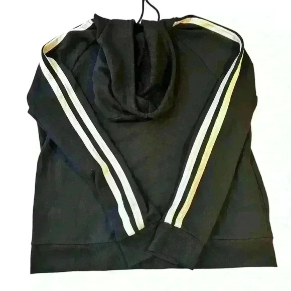Gold Embellished Full Zip Women’s Hoodie size XL - Picture 2 of 6